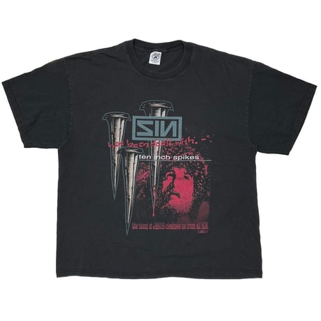 OLD&VINTAGE JESUS SIN NINE INCH NAILS PARODY 10 INCH SPIKES DELTA XL 2388