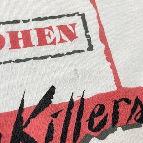 [MORE SALE] NATURAL BORN KILLERS 1994 BLOOD LUST MOVIE PROMO WHITE GIANT BY TULTEX XL 9663