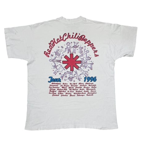 RED HOT CHILI PEPPERS ONE HOT MINUTE TOUR PIANO BOOTLEG WHITE XL 4314