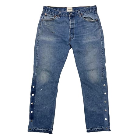 greatLAnd GRUNGEMAN DENIM REPRODUCT LEVI'S 501 W86 L78 9