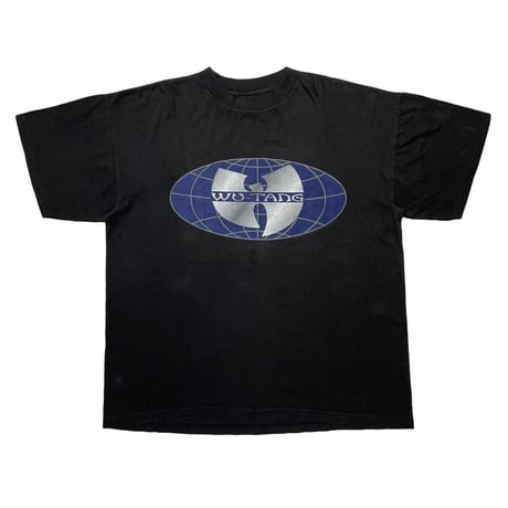 WU-TANG CLAN BACK MEMBER NAME BLACK BLUE POLYGRAM XL 7105