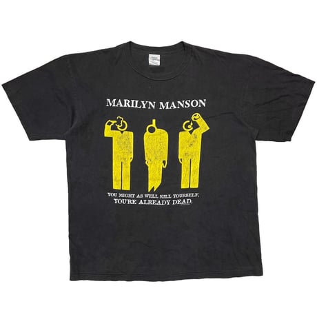 MARILYN MANSON 1996 SUICIDE YOU MIGHT AS WELL KILL YOURSELF YOU'RE ALREADY DEAD WINTERLAND XL 6966