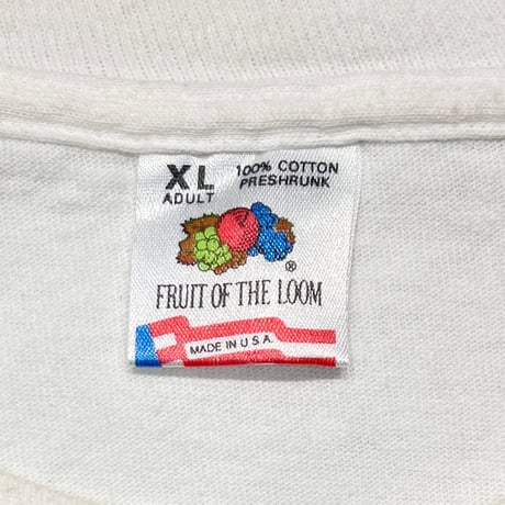 KMFDM VIRUS MULTI COLOR WHITE FRUIT OF THE LOOM XL 4690