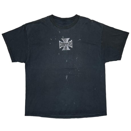 WEST COAST CHOPPERS IRON CROSS LONG BEACH, LA SS FADE FITS XL 7202
