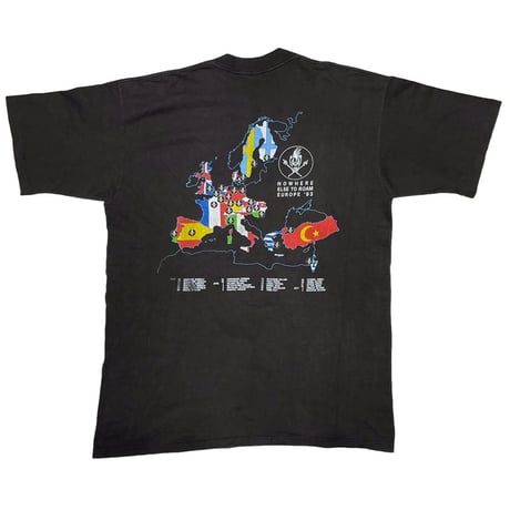 METALICA TAGGING SKULL NOWHERE ELSE TO ROAM EUROPE '93 XL 1813
