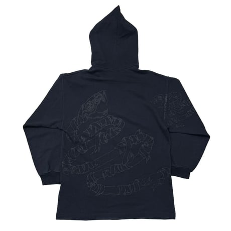 METALLICA SNAKE 3D PRINT SWEAT HOODIE FITS XL 3838