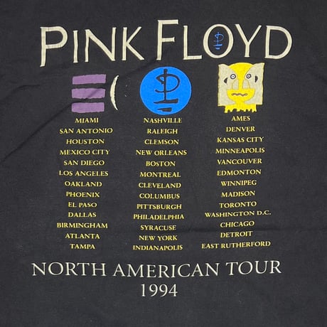PINK FLOYD NORTH AMERICAN TOUR 1994 BROCKUM XL 1600