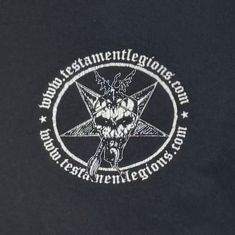 TESTAMENT TESTAMENTLEGIONS.COM LS BLACK SCREEN STARS LARGE 6641