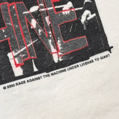 RAGE AGAINST THE MACHINE THE BATTLE OF LOS ANGELES RAGLAN GIANT LARGE 1970
