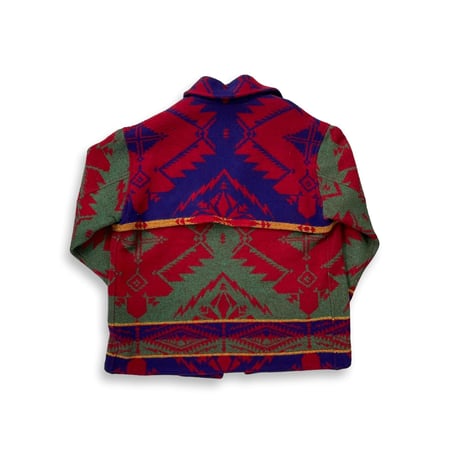 LAST OF STORE RALPH LAUREN COUNTRY NATIVE KNIT HUNTING JACKET LARGE