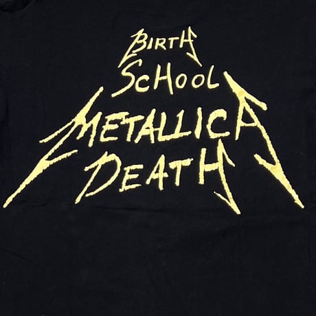METALLICA 1992 BIRTH SCHOOL METALLICA DEATH LS giant BY TEE JAYS LARGE 7737