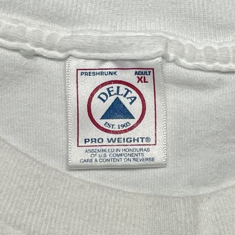 SESAME STREET ELMO SPORT 90's BOOTLEG BOXING TEE WHITE DELTE XL 7502