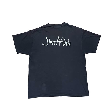 90S JIMI HENDRIX TEE HANES XL BLACK 5463