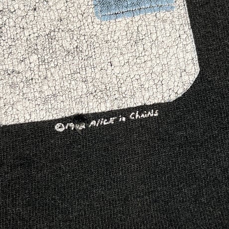 ALICE IN CHAINS 1992 BROKEN FOOT X-RAY FRUIT OF THE LOOM LARGE 2195