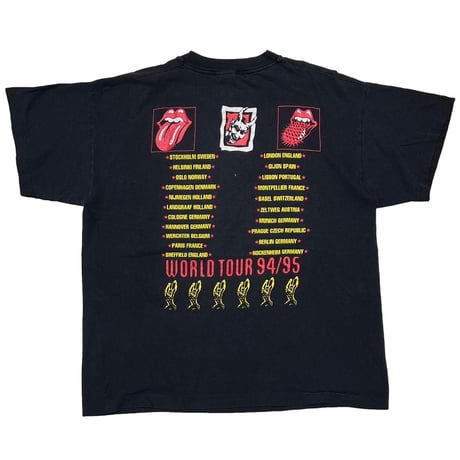 ROLLING STONES VOODOO LOUNGE WORLD TOUR 94/95 SCREEN STARS XL 8721