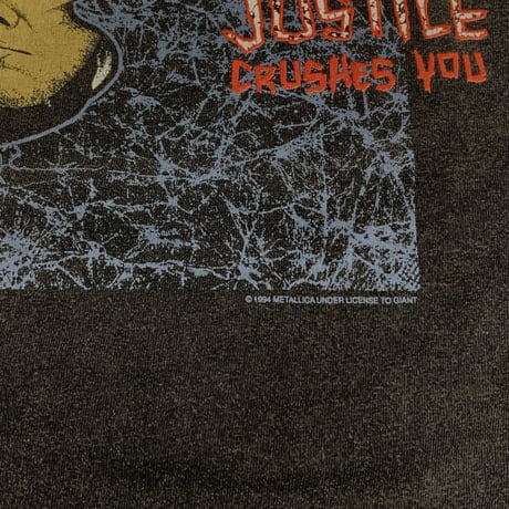 METALLICA AND JUSTICE FOR ALL FITS XL 3215