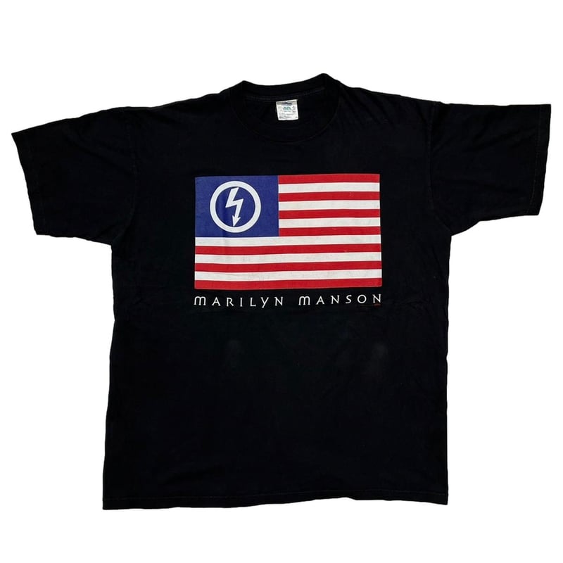 MARILYN MANSON AMERICAN FLAG DOUBLE SIDE WINTER