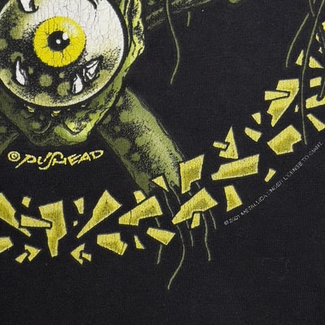 METALLICA 2001 NO LEAF CLOVER PUSHEAD LARGE 9135