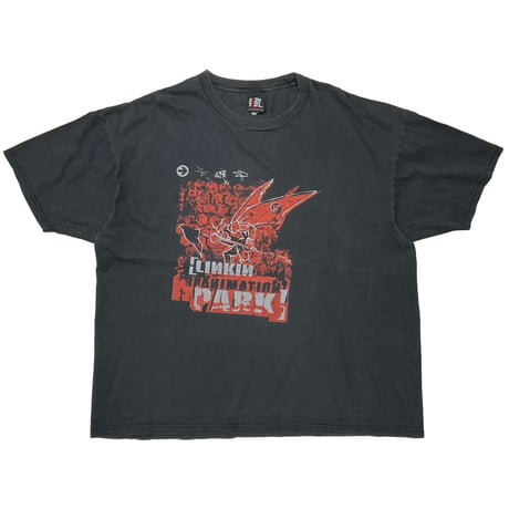 LINKIN PARK 2003 HYBRID THEORY SS BLACK 4LOGO GIANT FITS XL 6970