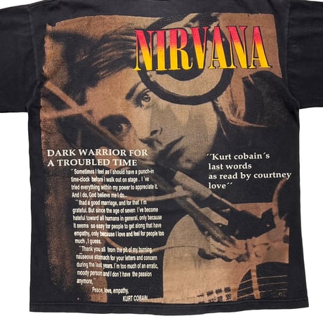 NIRVANA KURT COBAIN THE DEATH OF A HOMETOWN ANTI-HERO OVP MEVICAN BOOTLEG XL 0224