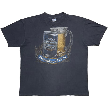 HARLEY DAVIDSON BEER Milwaukee's Finest Hanes XL 7412