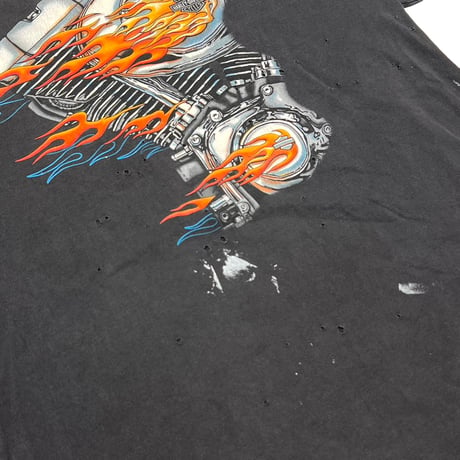 HARLEY DAVIDSON ENGINE ARM FLAMING OMAHA LS XL 3324