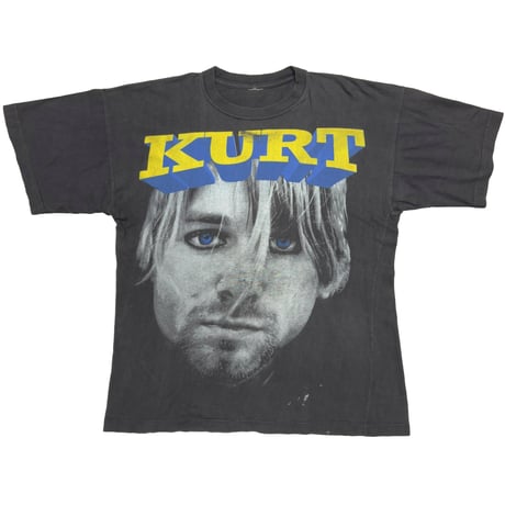 NIRVANA KURT COBAIN FACE GUITAR BOOTLEG FITS XL 3808