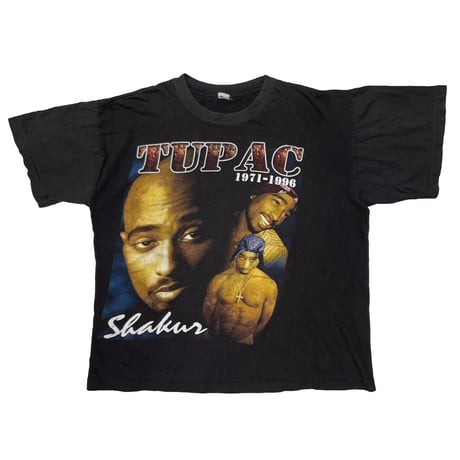 トップス 2PAC MEMORIAL DOUBLE SIDE GREATLAND トップス 2PAC MEMORIAL DOUBLE SIDE GREATLAND Vintage 90s in Loving