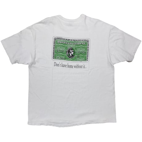 AMERICAN EXPRESS DO YOU KNOW ME ? HANES XL 1309