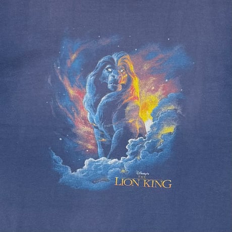 DISNEY VINTAGE LION KING FADED NAVY MEDIUM 3283