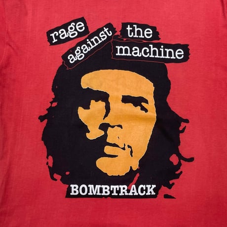 RAGE AGAINST THE MACHINE CHE GUEVARA BOMBTRACK RED XL 4198
