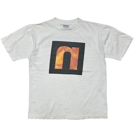NINE INCH NAILS broken n LOGO WHITE ALL SPORT LARGE 7132