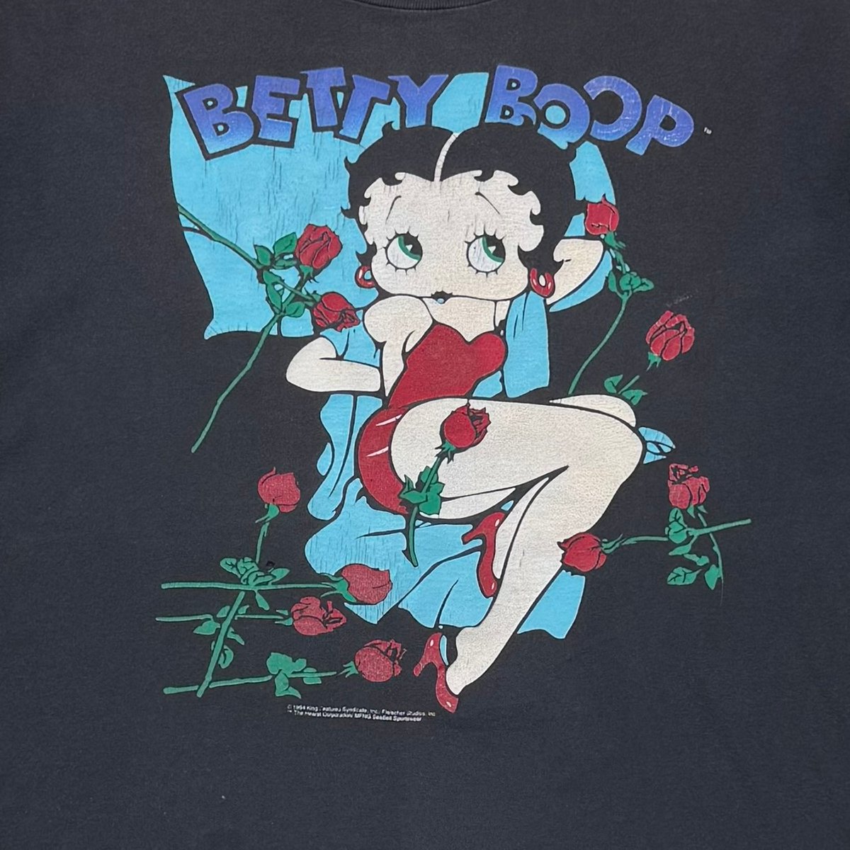 BETTY BOOP ROSES BETTY BLACK DELTA XL 8619 | gr