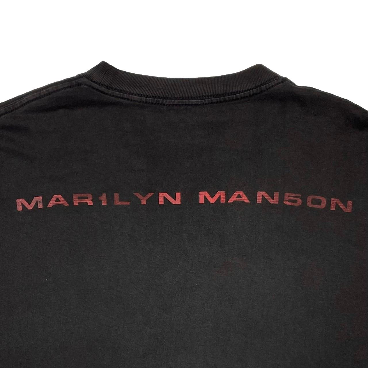 Marilyn Manson God Is In The TV Tシャツ　XL MARILYN MANSON GOD IS IN THE TV XL 1525 | great