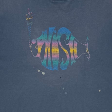 PHISH LOGO FADED NAVY TULTEX XL 0011