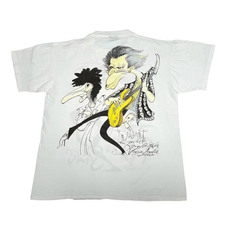 THE ROLLING STONES 1994 VOODOO LOUNGE TOUR TEE WHITE BROCKUM LARGE 5207