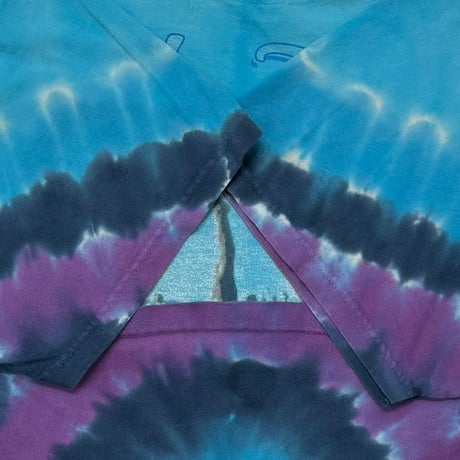 PINK FLOYD WISH YOU WERE HERE BLUE TIEDYE LIQUID BLUE FITS XL 1951