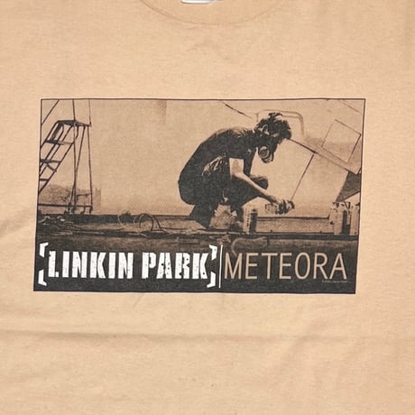 LINKIN PARK METEORA TOUR 2004 TAN BEIGE ALSTYLE LARGE 4211