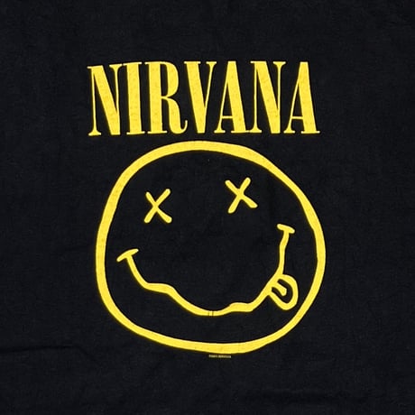 NIRVANA 00s SMILE 2003 anvil LARGE 3689