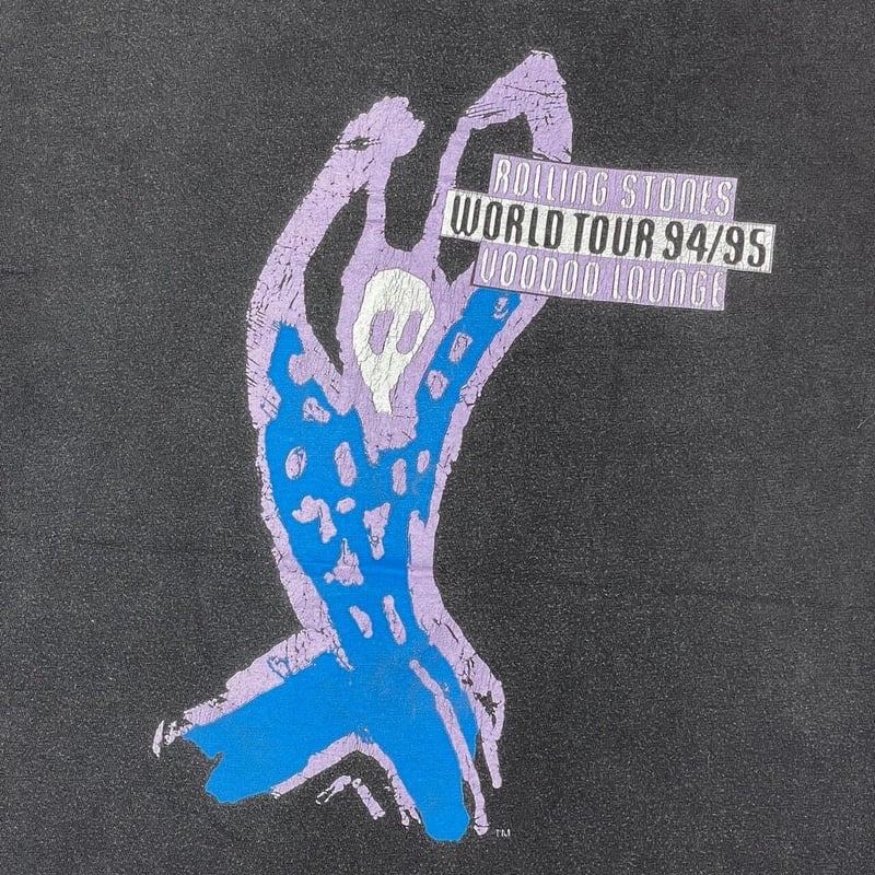 ROLLING STONES VOODOO LOUNGE PURPLE SPIKE TONGU