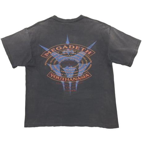 MEGADETH YOUTHANASIS WORLD TOUR 1995 SOFTEE XL 6270