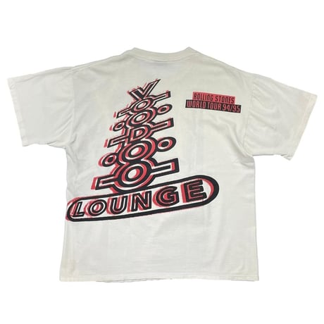 ROLLING STONES 1994 WORLD TOUR VOO DOO LOUNGE TEE BROCKUM XL 7196