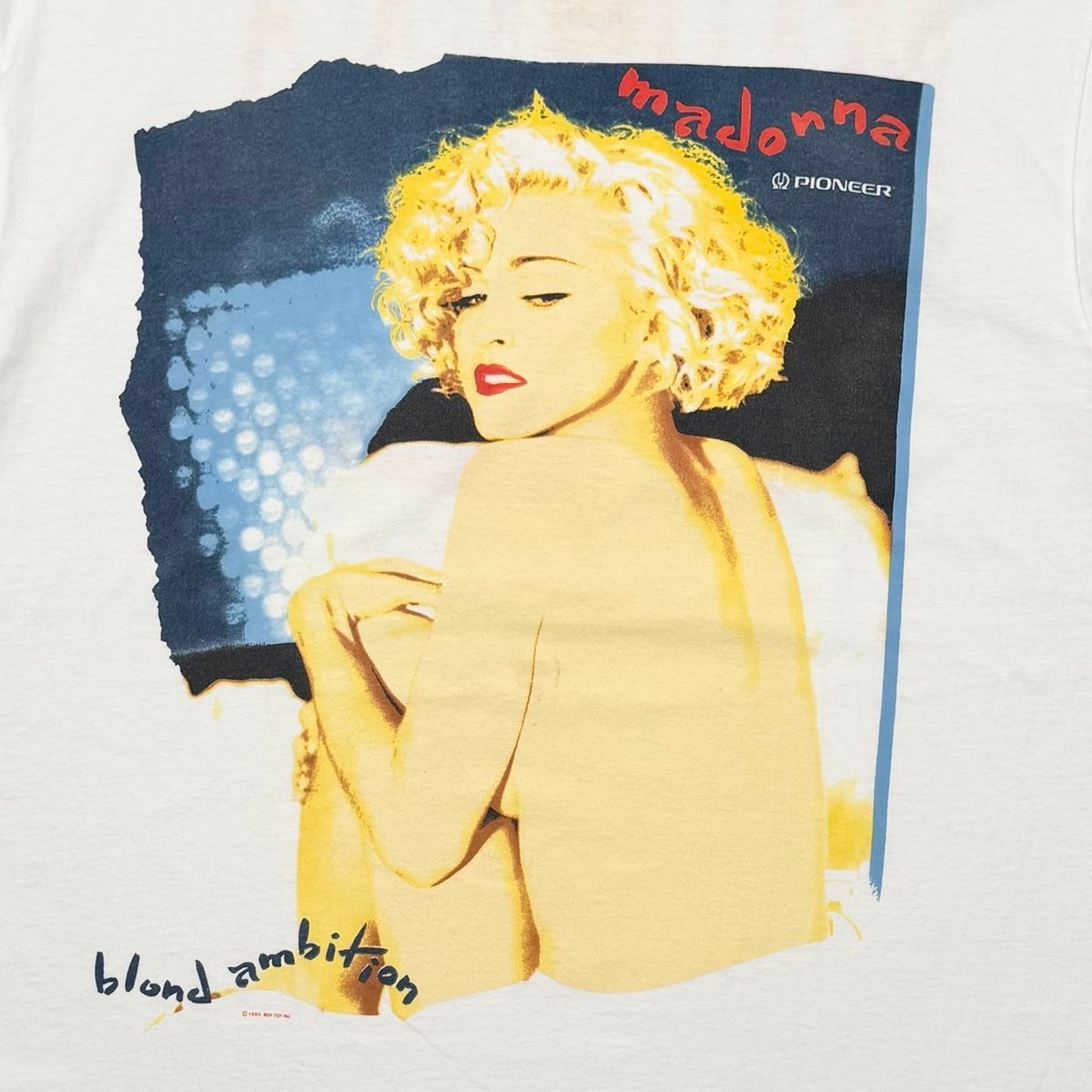 MADONNA BLOND AMBITION TOUR 1990 PIONEER ANVIL