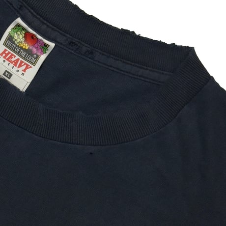 NINE INCH NAILS EMBROIDERY BOX LOGO FRUIT OF THE LOOM HEAVY XL 0111