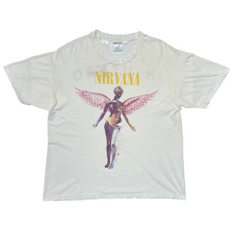NIRVANA IN UTERO BACKSTAGE PASS HANES XL 7122