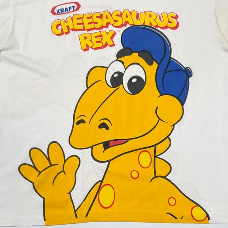 KRAFT CHEESASAURUS REX WHITE FRUIT OF THE LOOM XL 1209