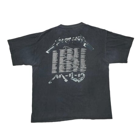 METALLICA MEMBER FACE 1991-93 TOUR TEE XL 7826