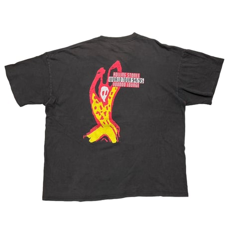 THE ROLLING STONES VOODOO LOUNGE LIP & TONGUE WORLD TOUR 94/95 BROCKUM XL 2838
