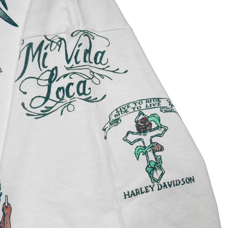 DENNIS RODMAN TATTOO LS DEAD STOCK WHITE XL | g