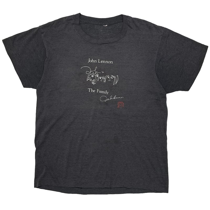 JOHN LENNON THE FAMILY HAND SKETCH FITS LARGE 7